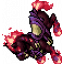 Midnight Red Fire Horse